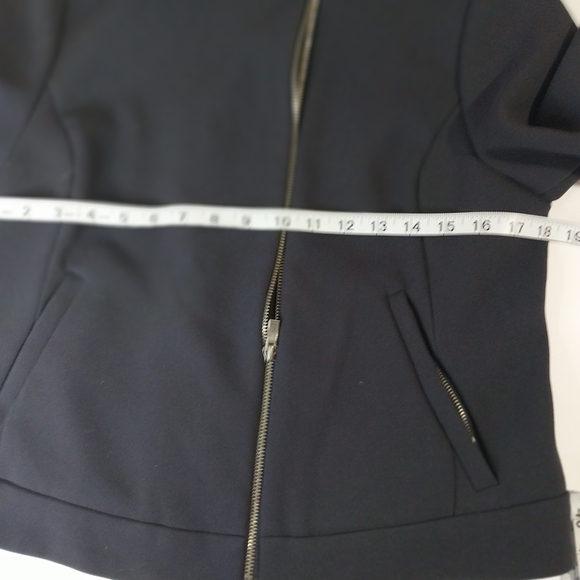 Liz Claiborne Women"s Black  Bomber Jacket Size S - Picture 12 of 13